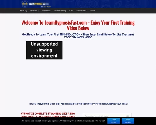 LearnHypnosisFast.com 7-Day Quick Start Course &#8211; uBetMobile.com