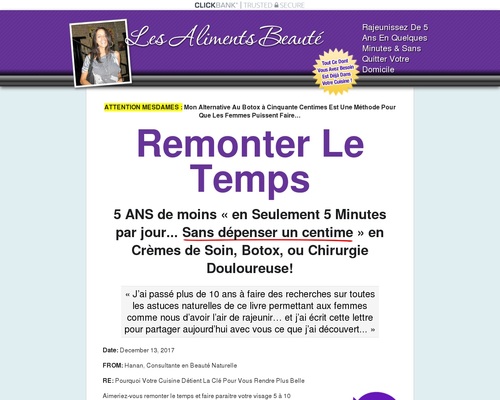 Les Aliments Beaute &#8211; Beauty of Food (in FRENCH) is HERE!! &#8211; uBetMobile.com