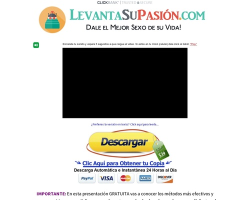 Levanta Su Pasion &#8211; $$ NICHO MILLONARIO $$ &#8211; Producto Top! &#8211; uBetMobile.com