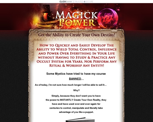 MagickPower.com &#8211; Unique Best Selling Product! 3% Conversion Rate! &#8211; uBetMobile.com