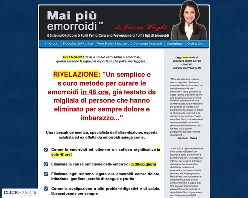 Mai Più Emorroidi (TM): Hemorrhoid No More (TM) In Italian! &#8211; uBetMobile.com