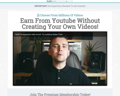 Make Money From Youtube Without Creating Your Own Videos! &#8211; uBetMobile.com