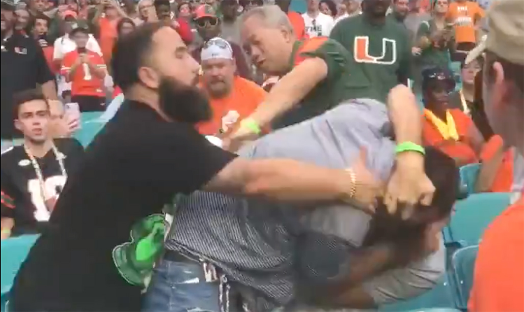 , Miami Enthusiasts Brawl In Stands As Gamers Collide Into By themselves On Area &#8211; uBetMobile.com