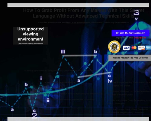 NEW Simple Method To Profit From Any Market Using The Wave Principle &#8211; uBetMobile.com