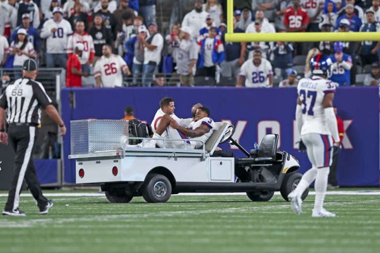 N.Y. Giants’ Sterling Shepard Out with Season-Ending ACL Injury; MetLife Stadium Turf to Blame? – uBetMobile.com