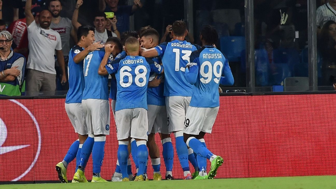 , Napoli vs. Liverpool &#8211; Football Match Report &#8211; September 7, 2022 &#8211; uBetMobile.com