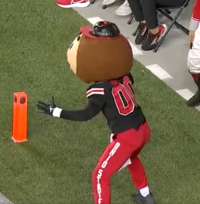 , Ohio State&#8217;s Brutus Buckeye Got Lit Up – OutKick &#8211; uBetMobile.com