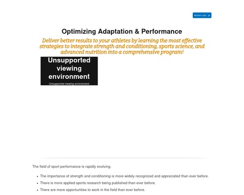 Optimizing Adaptation and Performance &#8211; uBetMobile.com