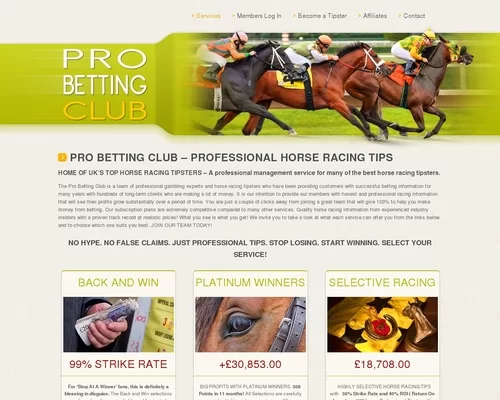 PROFESSIONAL HORSE RACING SERVICE &#8211; uBetMobile.com