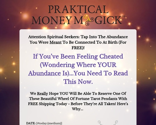 Praktical Money Magick &#8211; uBetMobile.com