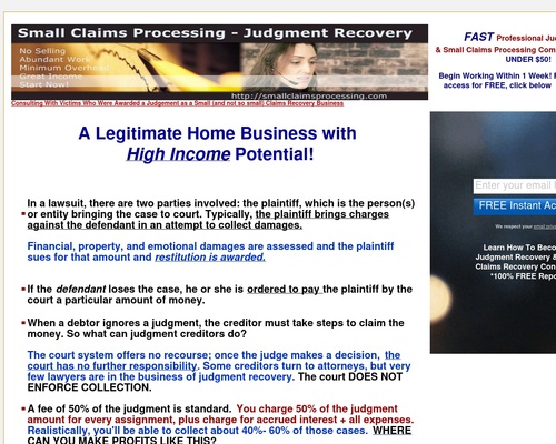 Professional Judgment Recovery &#038; Small Claims Processing Course &#8211; uBetMobile.com