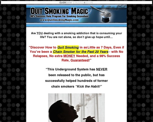 Quit Smoking Magic &#8211; NEW!! &#8211; uBetMobile.com