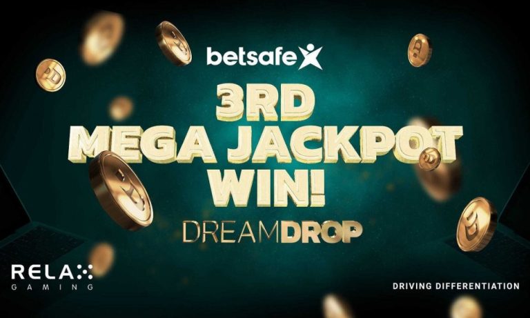 Relax Gaming’s Dream Drop pays out third Mega Jackpot via Betsafe – European Gaming Industry News – uBetMobile.com
