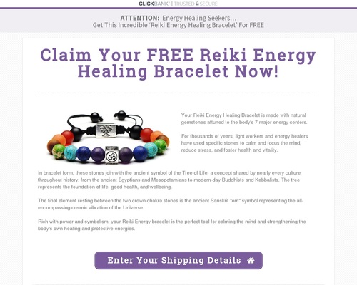 Revamped for 2022! Reiki Energy Bracelet (Free Shipping) Full funnel &#8211; uBetMobile.com