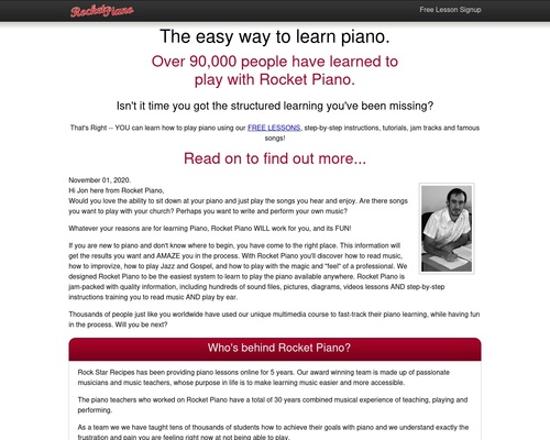 Rocket Piano &#8211; Learn Piano Today! &#8211; uBetMobile.com