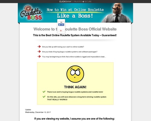 Roulette Boss &#8211; How to Win at Online Roulette Like a Boss! &#8211; uBetMobile.com