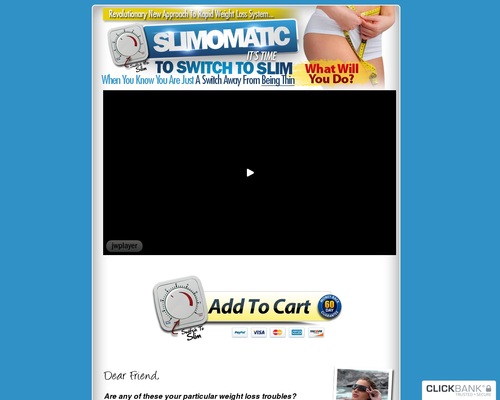 Slimomatic &#8211; HOT weight Loss Offer &#8211; uBetMobile.com