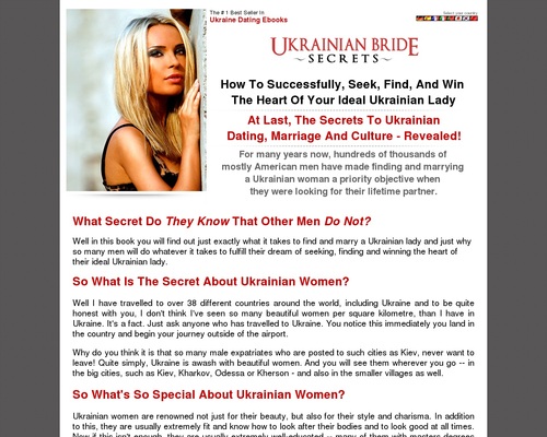 So You Want To Marry A Ukrainian Lady &#8211; A Guide To Ukrainian Dating &#8211; uBetMobile.com