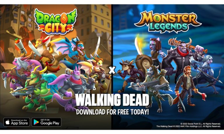 Socialpoint Partners With AMC to Bring The Walking Dead to Dragon City and Monster Legends – European Gaming Industry News – uBetMobile.com