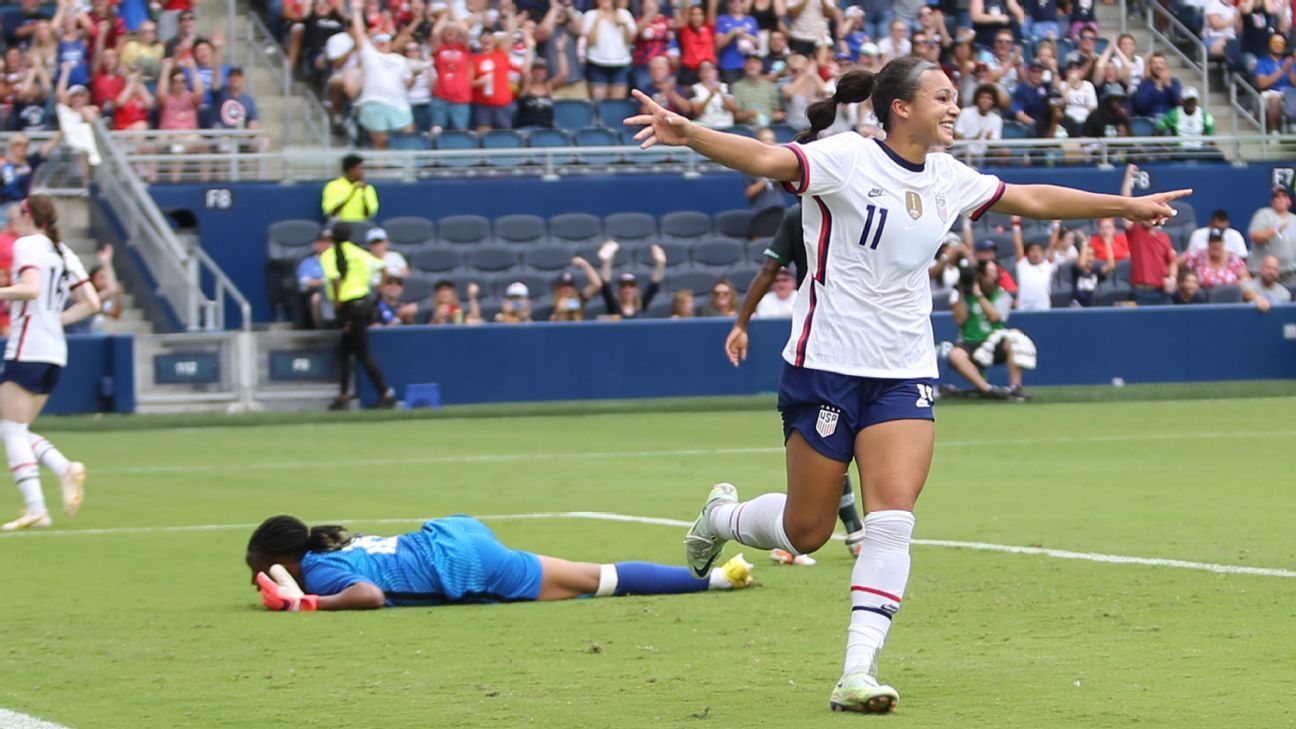 , Sophia Smith stars as settled USWNT side stroll to comfortable, classy win over Nigeria &#8211; uBetMobile.com