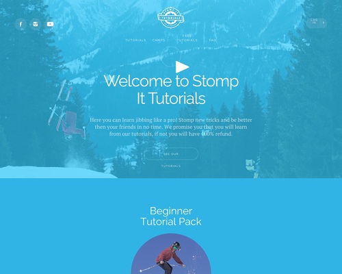 Stomp It Tutorials | ONLINE FREESTYLE SKI COACH &#8211; uBetMobile.com