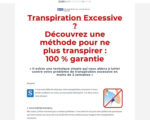 Stop Transpiration &#8211; uBetMobile.com