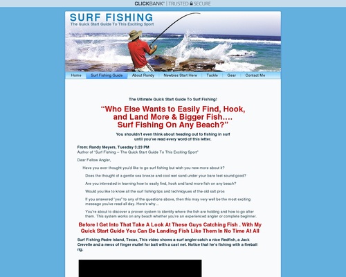 Surf Fishing &#8211; The Quick Start Guide To This Exciting Sport &#8211; uBetMobile.com