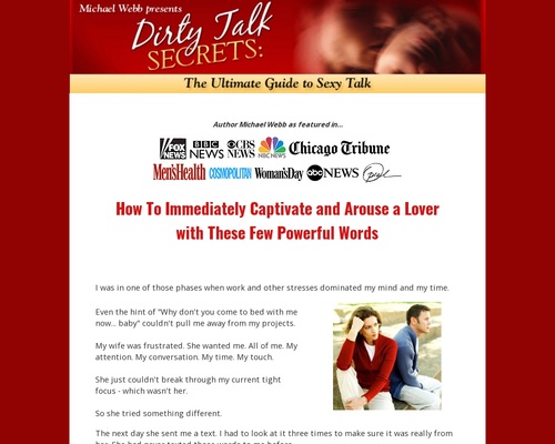 Talking  Dirty Secrets &#8211; The Ultimate Guide to Sexy Talk &#8211; uBetMobile.com