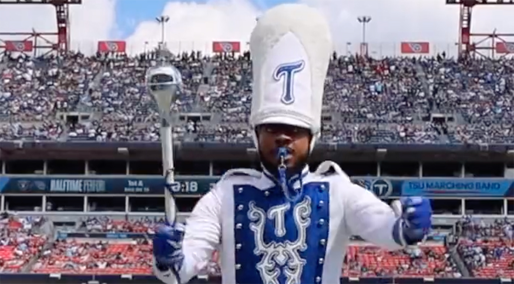 , Tennessee State Marching Band Performs Titans Halftime, Will make Background &#8211; uBetMobile.com