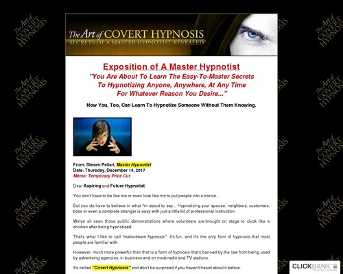 The Art Of Covert Hypnosis &#8211; Massive Commissions &#8211; Extreme Conversions &#8211; uBetMobile.com