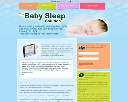 The Baby Sleep Solution Audio Program. &#8211; uBetMobile.com