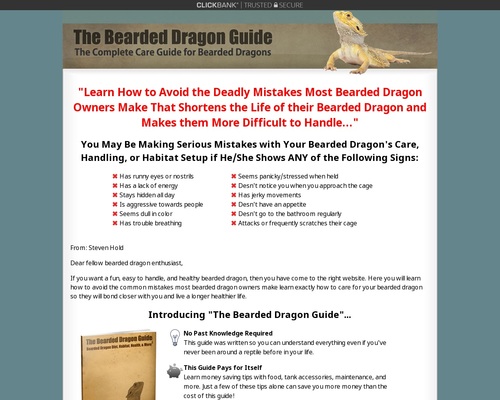 The Bearded Dragon Guide &#8211; uBetMobile.com