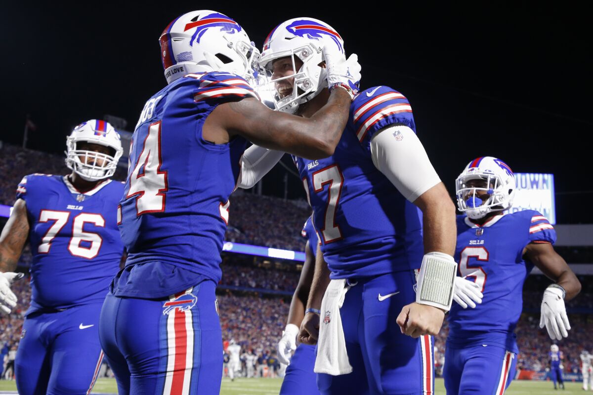 , The Bills Thrash the Titans in &#8216;Monday Night Football&#8217; As Allen Hits the Mark &#8211; uBetMobile.com