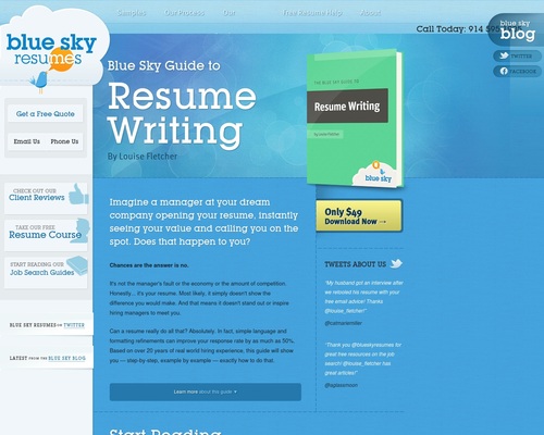 The Blue Sky Guide to Resume Writing &#8211; uBetMobile.com