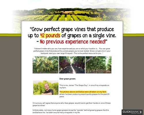 The Complete Grape Growing System &#8211; uBetMobile.com