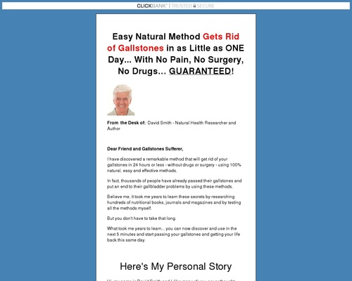 The Gallstone Elimination Report * Make $42.92 with Upsell! &#8211; uBetMobile.com