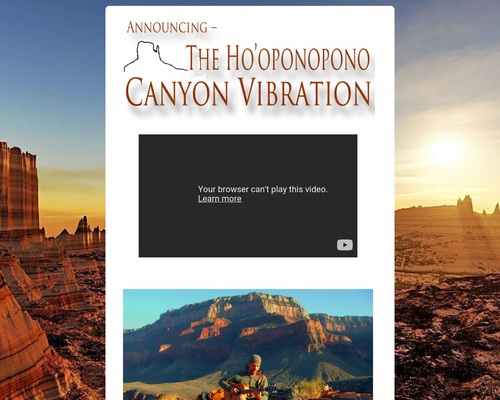 The Ho&#8217;oponopono Canyon Vibration &#8211; uBetMobile.com