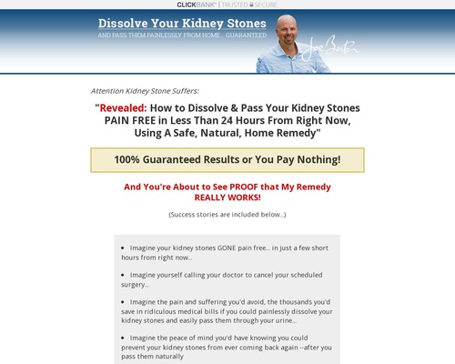 The Kidney Stone Removal Report! &#8211; uBetMobile.com