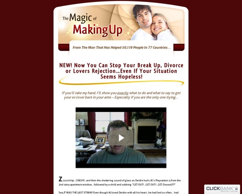 The Magic Of Making Up &#8211; Get Your Ex Back &#8211; uBetMobile.com