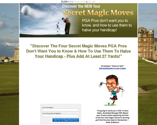 The New Four Magic Moves To Winning Golf &#8211; uBetMobile.com