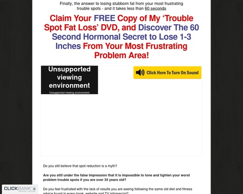 Trouble Spot Fat Loss &#8211; uBetMobile.com