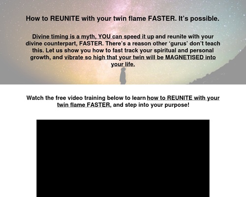 Twin Flame Reunion Fast Track Course Improved Copy And Offer &#8211; uBetMobile.com