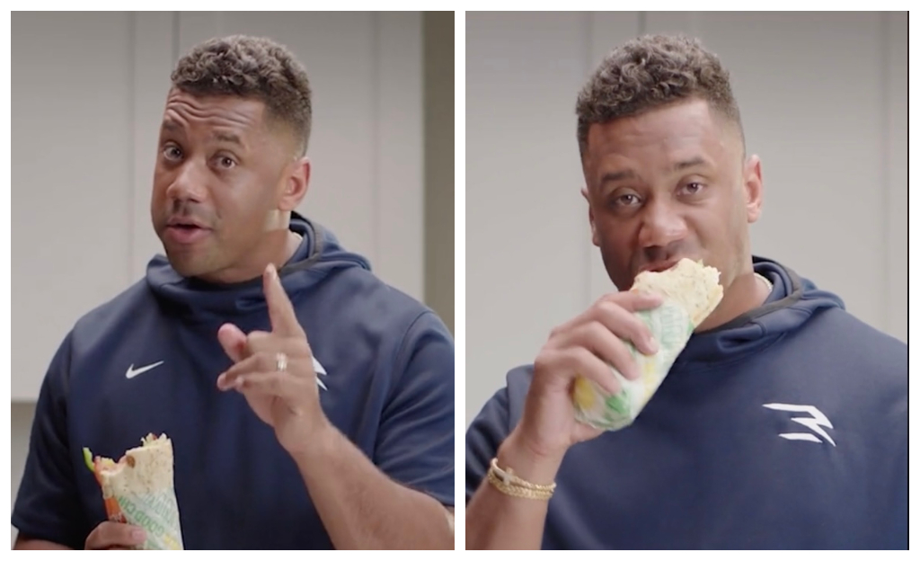 , Twitter Roasts Russell Wilson For Cringe Subway Ad – OutKick &#8211; uBetMobile.com