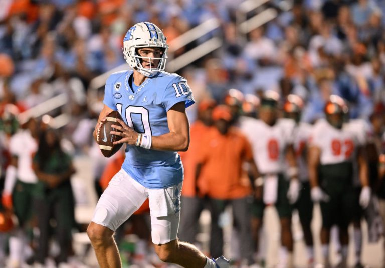 UNC QB Drake Maye Apologizes For Innocent Jab At Rival NC State – uBetMobile.com