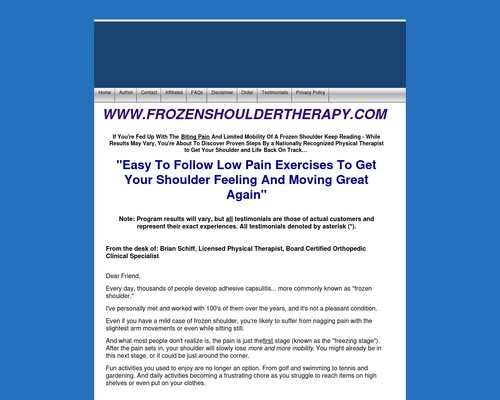 Ultimate Frozen Shoulder Therapy Guide. &#8211; uBetMobile.com