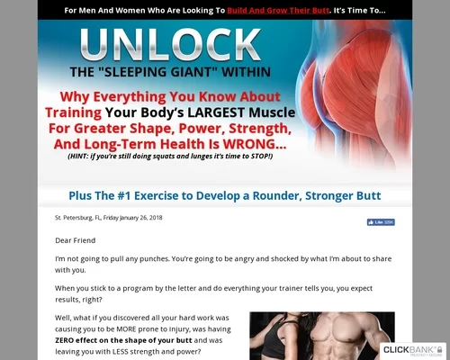 Unlock Your Glutes &#8211; Conversion Monster! &#8211; uBetMobile.com