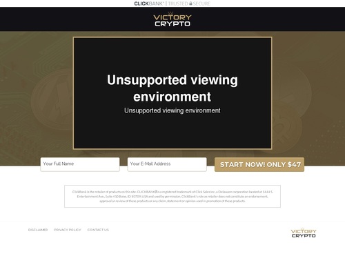 Victory Crypto &#8211; New Killer Crypto Offer &#8211; uBetMobile.com