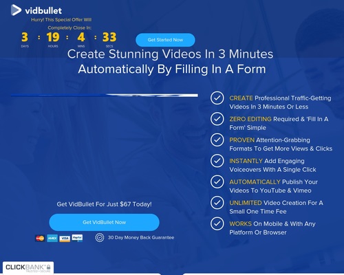 VidBullet | Up to $500 A Sale | 75% Commissions &#8211; uBetMobile.com