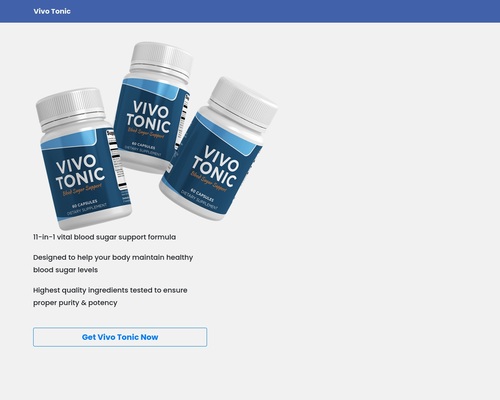 VivoTonic &#8211; Hot New 2021 Diabetes Offer &#8211; uBetMobile.com