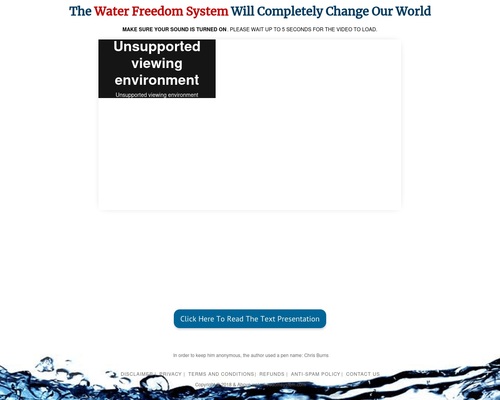 Water Freedom System &#8211; Huge New Offer For 2022! &#8211; uBetMobile.com